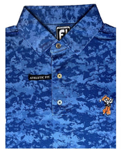 Load image into Gallery viewer, FootJoy Athletic Fit Lisle Cloud Camo Print Polo
