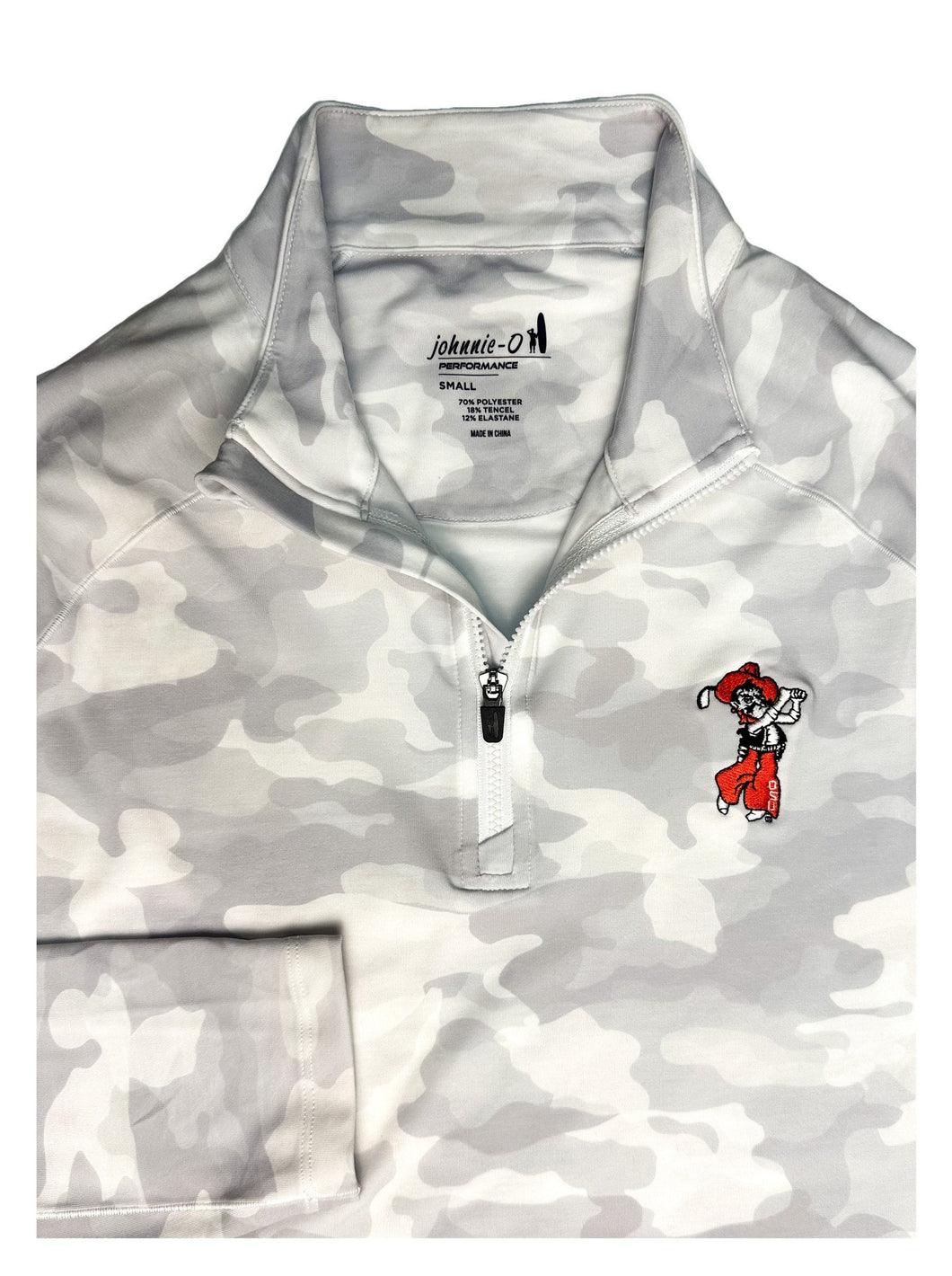 Johnnie-O Galloway Performance Camo 1/4 Zip Pullover