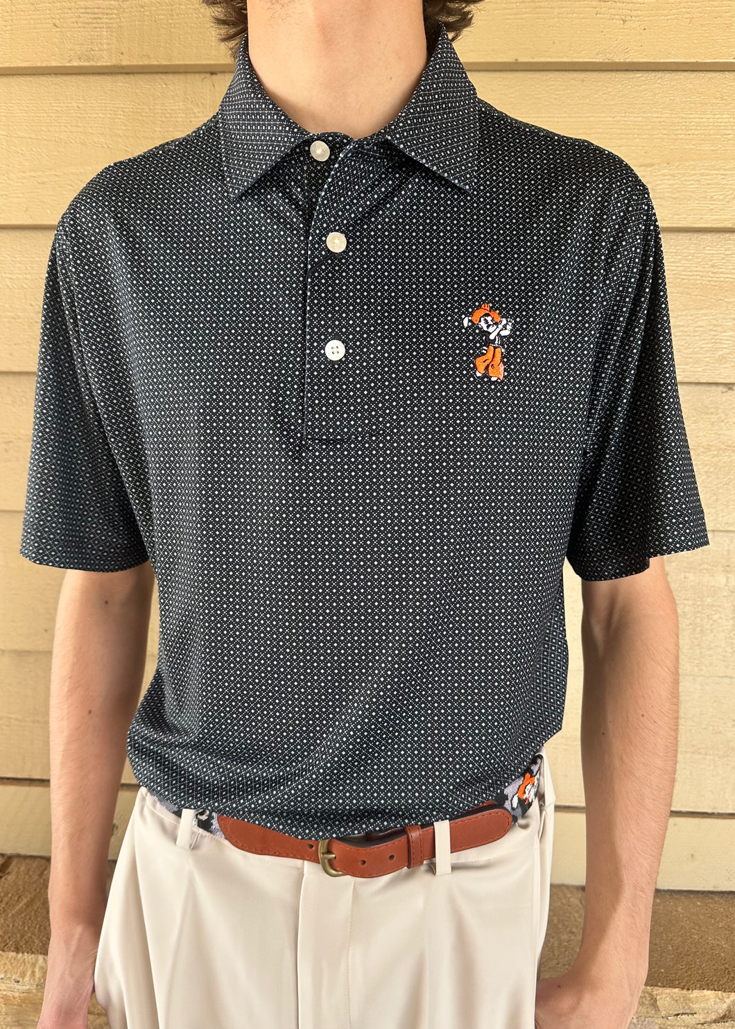 FootJoy Dot Geo Lisle Polo