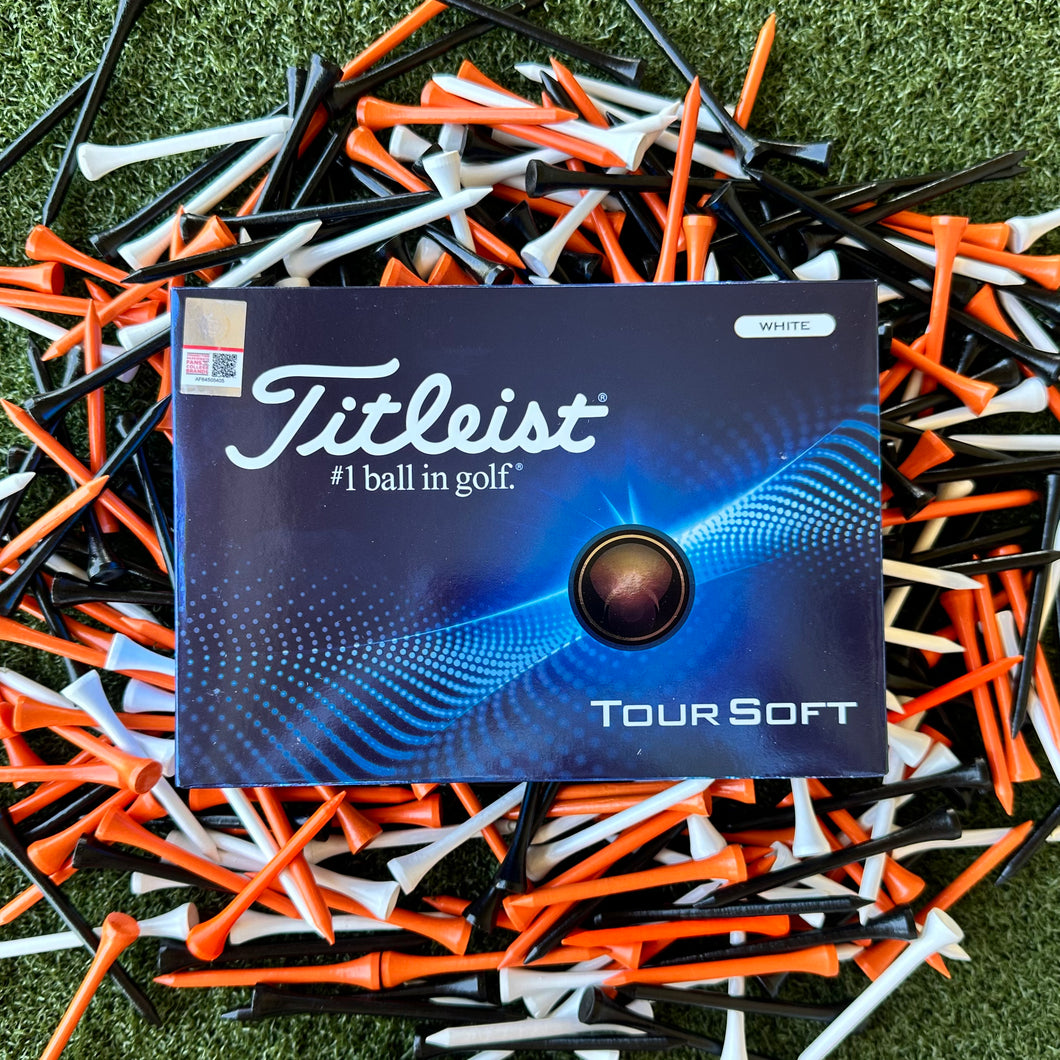2025 Titleist Tour Soft Golf Balls w/Swinging Pete Logo