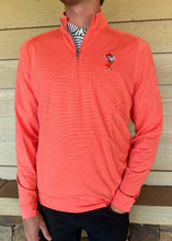 Load image into Gallery viewer, Johnnie-O Vaughn Striped Performance 1/4 Zip Pullover
