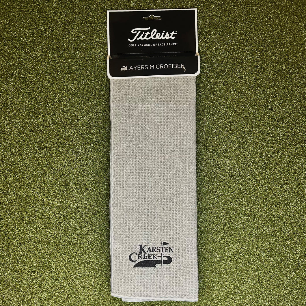 Titleist Players Microfiber Towel- Karsten Creek