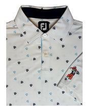 Load image into Gallery viewer, FootJoy Parachute Print Lisle Self Collar Polo
