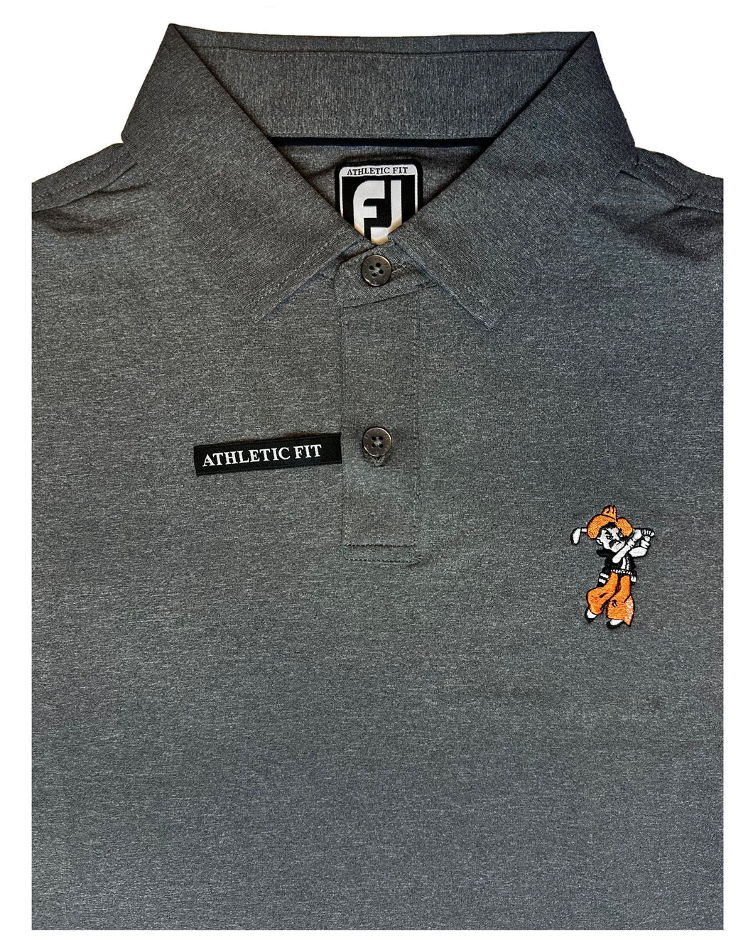 FootJoy Athletic Fit Solid Lisle Polo