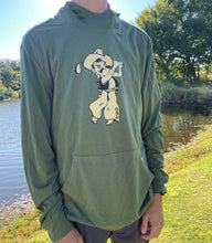 Load image into Gallery viewer, Levelwear Thrive T-Shirt Hoodie Green
