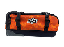 Load image into Gallery viewer, Ping Rolling Duffle Bag - Orange Camo Pete
